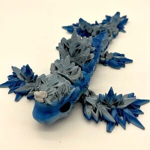 3D printed Frostphin 9” Fidget Toy Fun Collectible Stress Re…